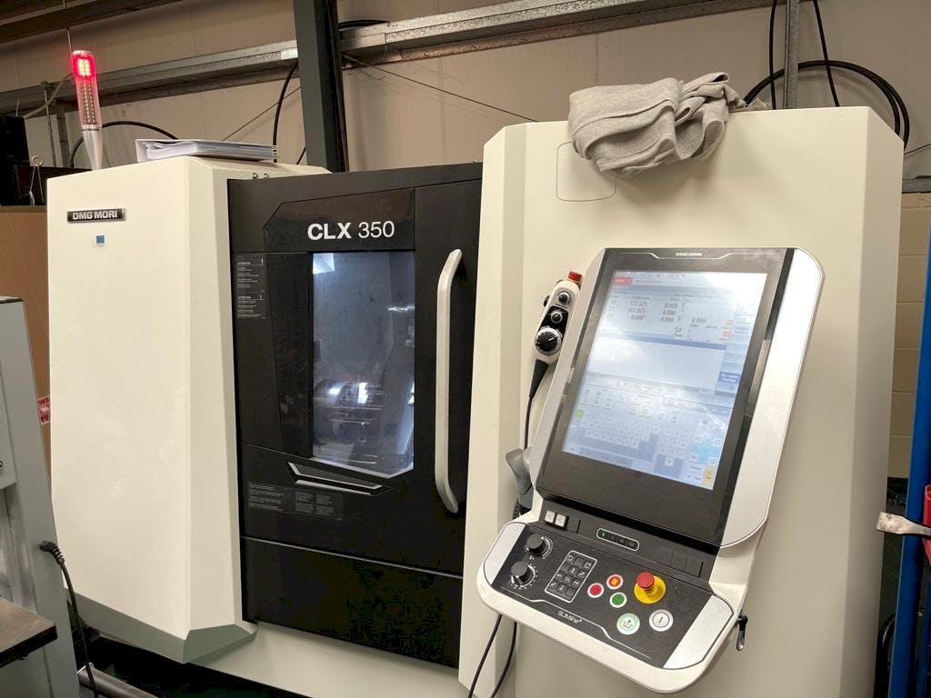 Вид станка DMG MORI CLX 350  спереди