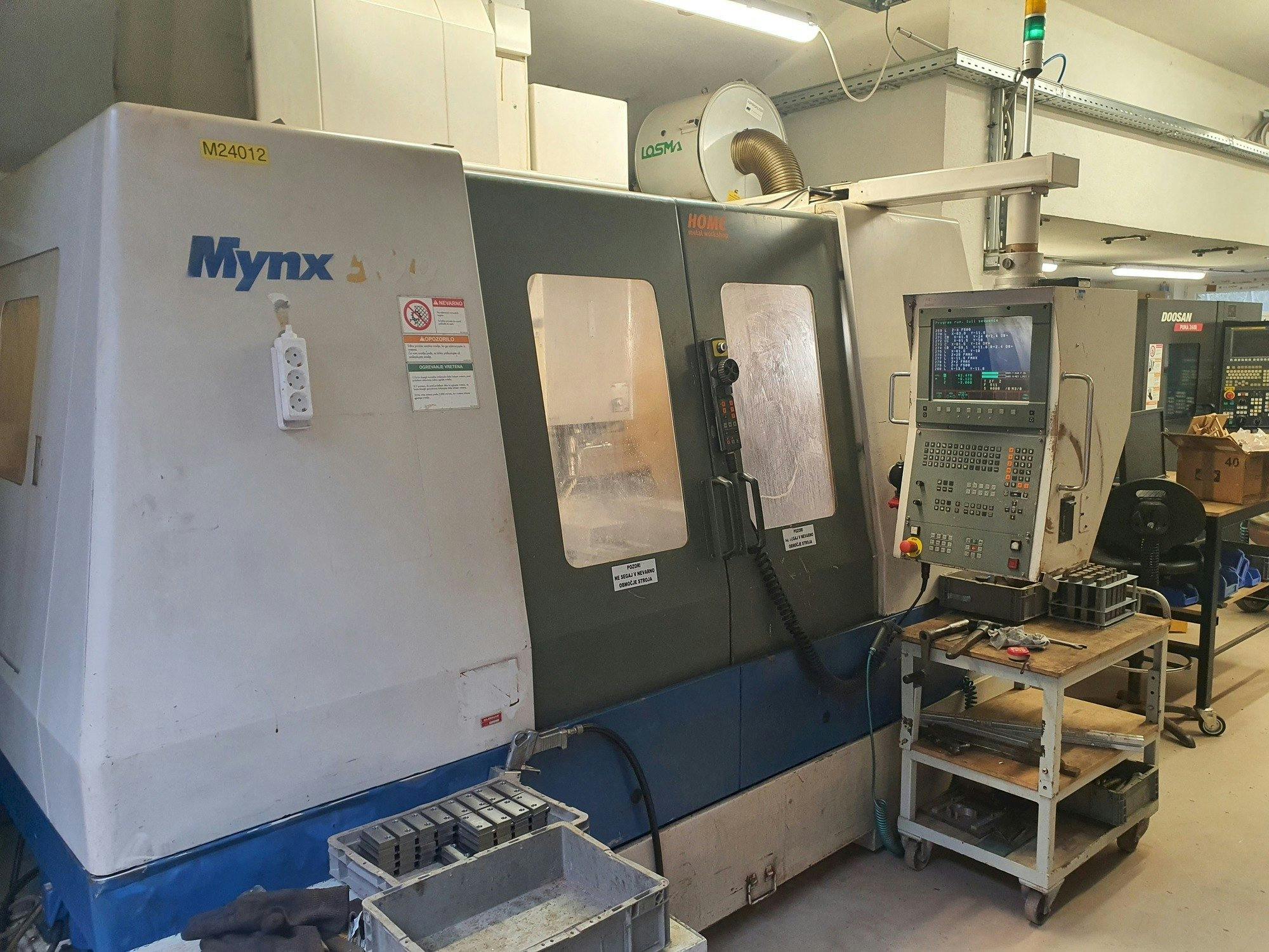 Вид станка DAEWOO Mynx 50  спереди