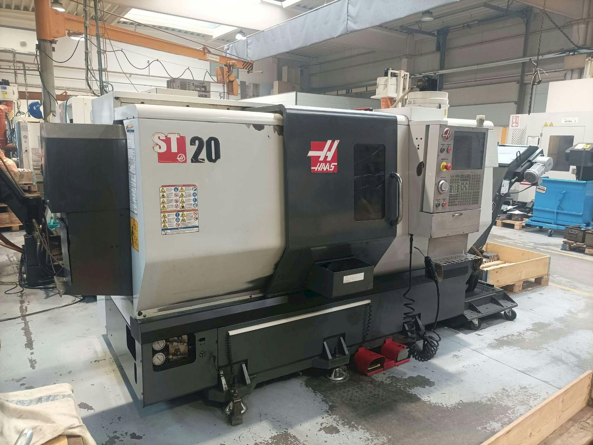 Вид станка HAAS ST-20SSY  спереди