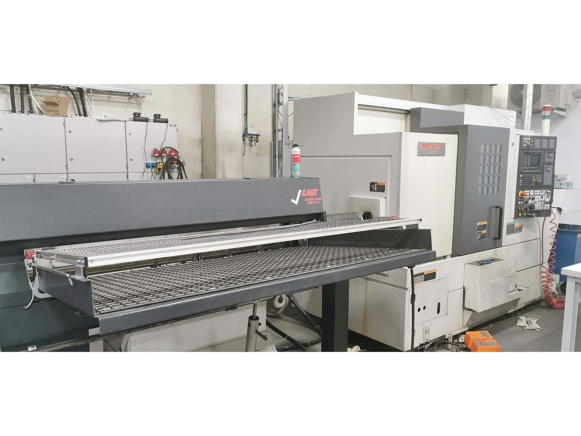 Вид станка MORI SEIKI NL 1500 MC 7500  спереди