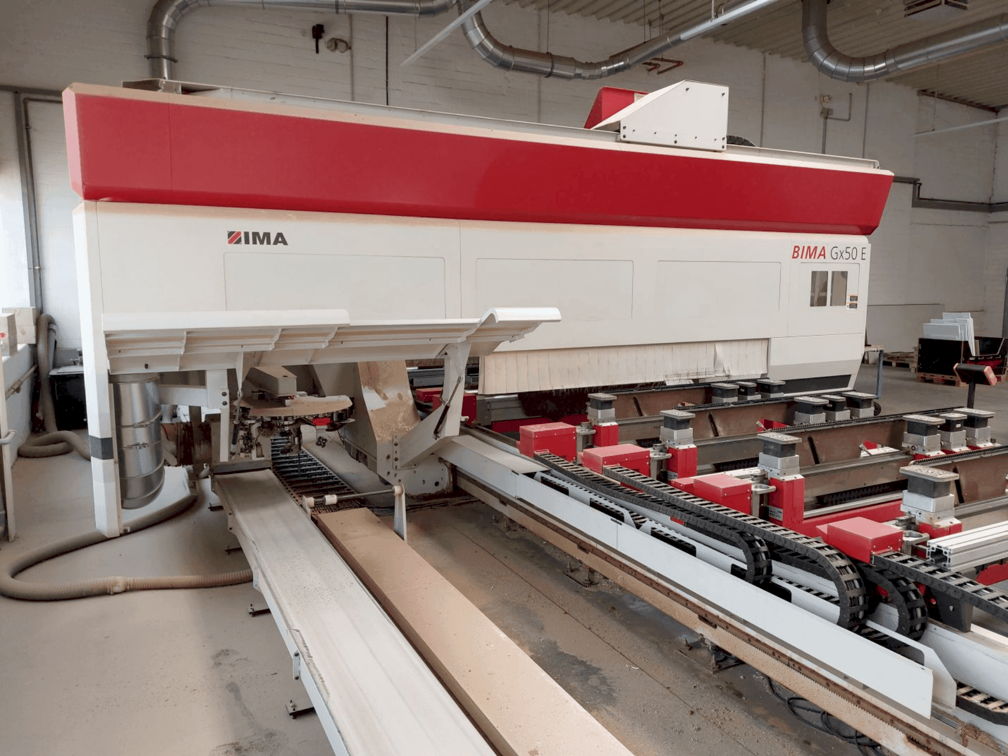 Вид станка IMA BIMA Gx50 E 160/630 CNC Processing Center  спереди