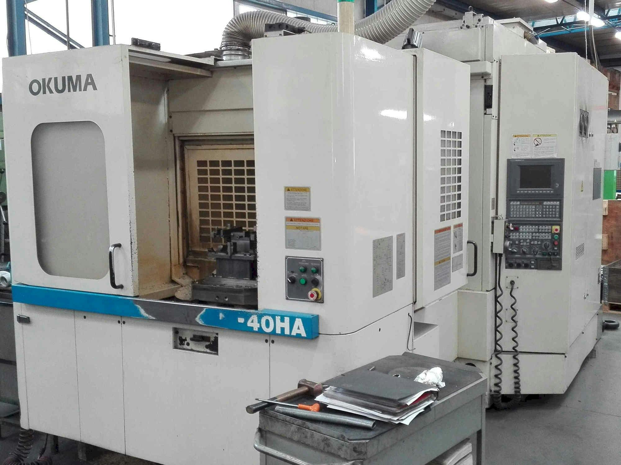 Вид станка Okuma MX 40HA  спереди