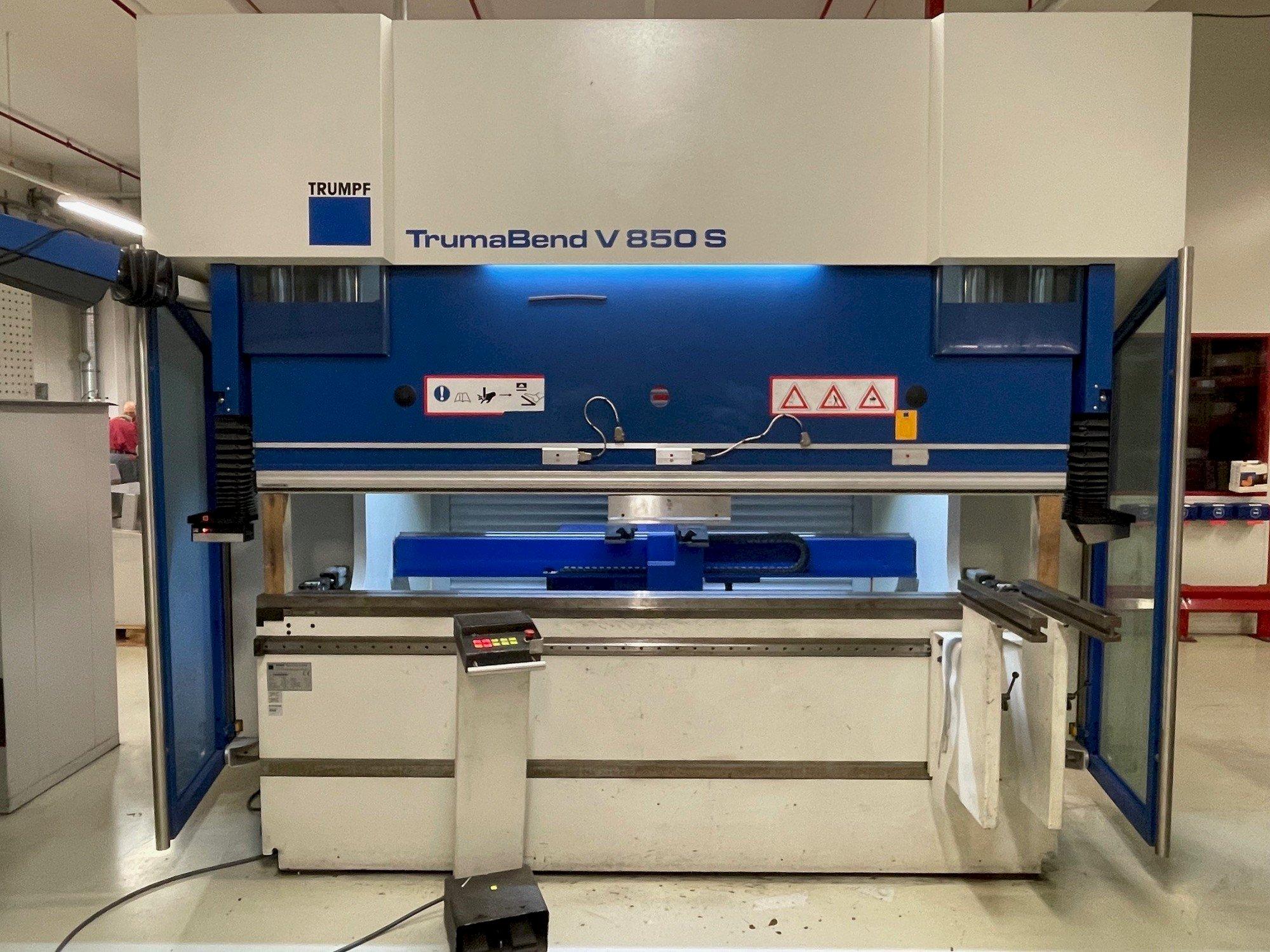 Вид станка TRUMPF TrumaBend V 850SX  спереди