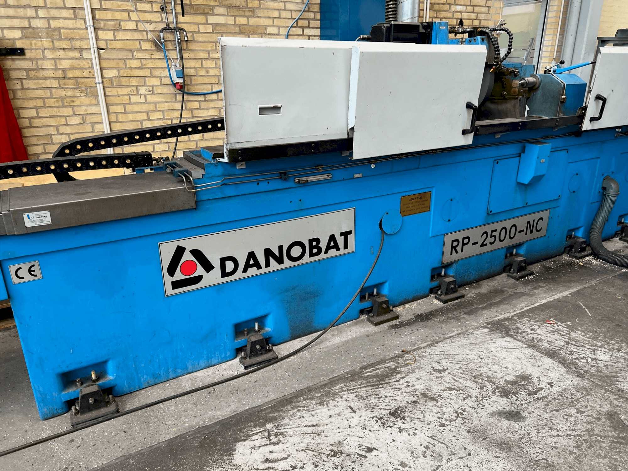 Вид станка DANOBAT RP-2500-NC  спереди