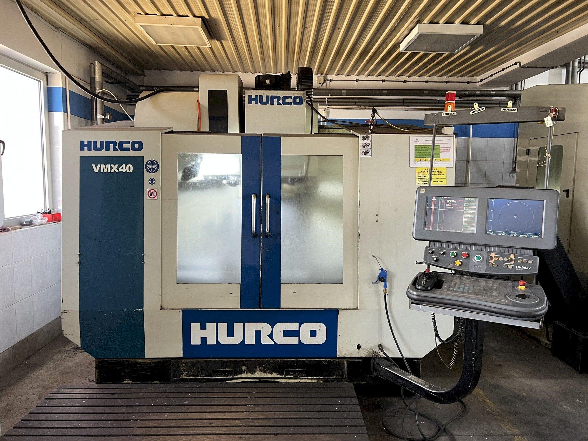 Вид станка Hurco VMX 40  спереди