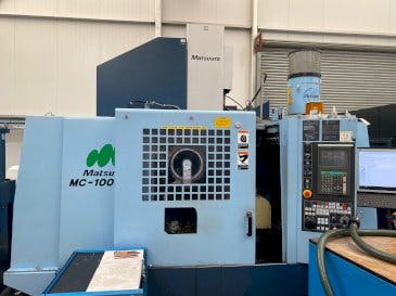 Вид станка Matsuura MC-1000 VGX  спереди