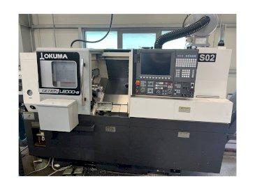 Вид станка Okuma GENOS L200  спереди